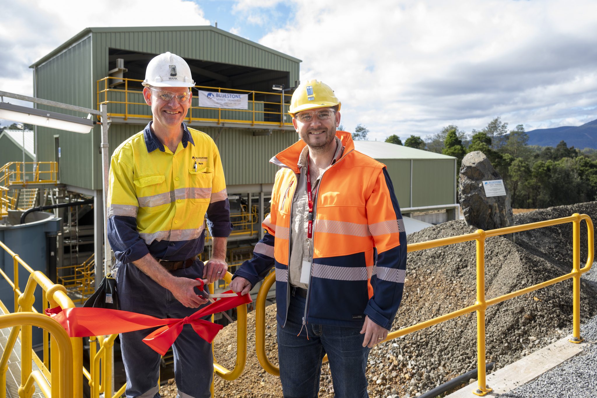 Paste fill and water treatment plant opens at the Renison Mine Bluestone